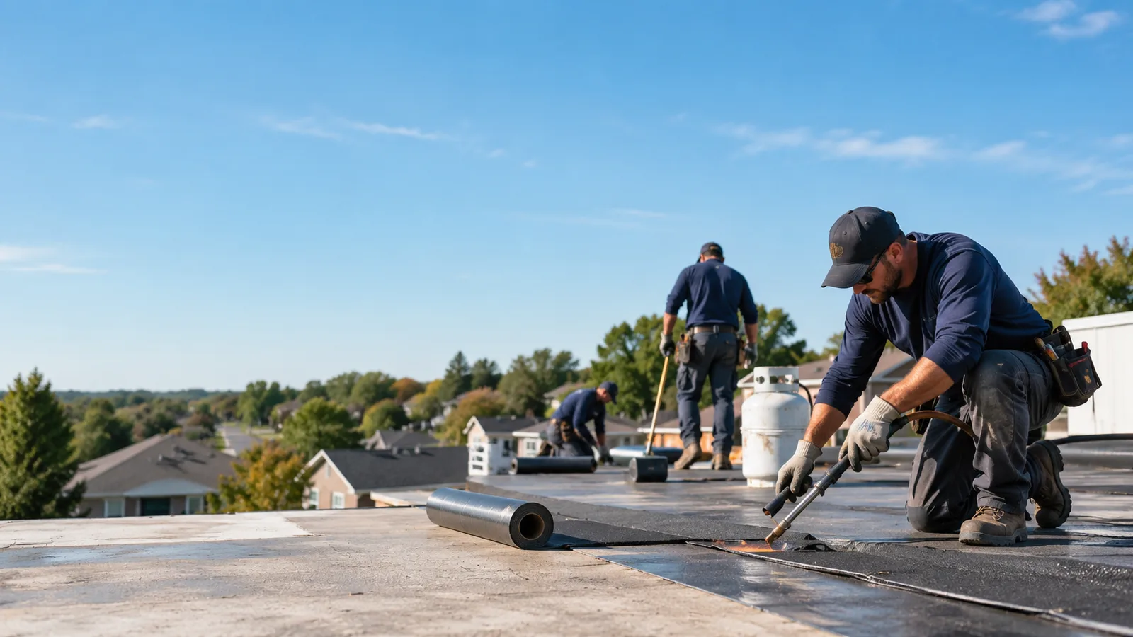 Flat Roof Leak Repair providers in Doss, TX